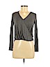 London Times Gray Long Sleeve Top Size XS (petite) - photo 1
