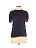 Marc by Marc Jacobs 100% Lyocell Blue Short Sleeve Top Size M - photo 1