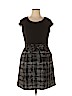 Calvin Klein Black Casual Dress Size 14 (petite) - photo 1