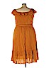 Old Navy Orange Casual Dress Size XXL - photo 2