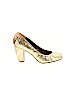 London Rebel Gold Heels Size 8 - photo 1