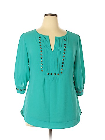 Pomelo 3/4 Sleeve Blouse (view 1)