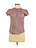 Marc by Marc Jacobs 100% Cotton Purple Short Sleeve Top Size S - photo 1