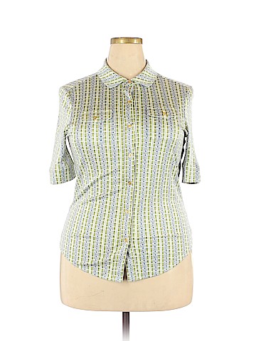 Tory Burch Short Sleeve Button-Down Shirt (view 1)