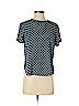 Ann Taylor LOFT Outlet 100% Polyester Blue Short Sleeve Blouse Size S (petite) - photo 1