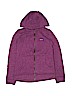Patagonia 100% Polyester Solid Purple Zip Up Hoodie Size 14 - photo 1