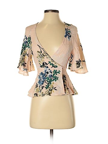 Astr Short Sleeve Blouse (view 1)