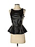 Amanda Uprichard 100% Leather Black Leather Top Size P (petite) - photo 1