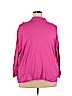 Rafaella 100% Pima Cotton Pink Cardigan Size 3X - photo 2