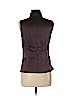 Etcetera Brown Sleeveless Silk Top Size 6 - photo 2