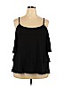 Torrid 100% Nylon Black Short Sleeve Top Size 1X (1) - photo 1