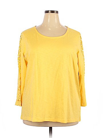 Coldwater Creek 3/4 Sleeve Top (view 1)