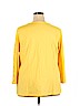 Coldwater Creek 100% Cotton Yellow 3/4 Sleeve Top Size 2X - photo 2