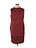 Lord & Taylor Red Casual Dress Size 16 - photo 1
