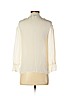 Theory 100% Silk Ivory 3/4 Sleeve Silk Top Size 0 - photo 2