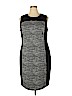 Calvin Klein Gray Casual Dress Size 18 - photo 1