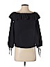 Cooper & Ella 100% Polyester Black 3/4 Sleeve Blouse Size XS - photo 1