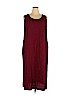DressBarn 100% Rayon Burgundy Casual Dress Size 18 - photo 1