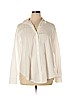 NYDJ 100% Cotton White Long Sleeve Button-Down Shirt Size XL - photo 1