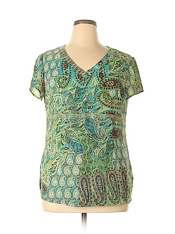 Emma James Short Sleeve Blouse (view 1)