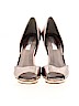 BCBGMAXAZRIA Silver Heels Size 8 - photo 2