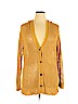 Roxy 100% Cotton Yellow Cardigan Size XL - photo 1