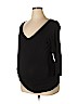 H&M Mama Black 3/4 Sleeve T-Shirt Size XL - photo 1
