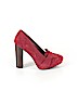 Diane von Furstenberg Burgundy Heels Size 6 - photo 1