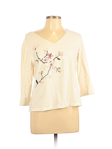 J.jill 3/4 Sleeve Top (view 1)