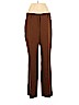 AKRIS Brown Wool Pants Size 10 - photo 1