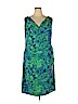 Lauren by Ralph Lauren Green Cocktail Dress Size 20 - photo 1