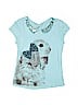 Justice Blue Short Sleeve Top Size 12 - photo 1