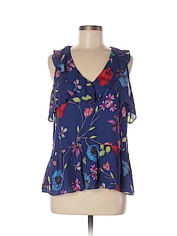 Parker Sleeveless Silk Top (view 1)