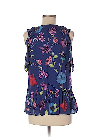 Parker Sleeveless Silk Top (view 2)