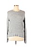 Ann Taylor LOFT Outlet 100% Cotton Gray Pullover Sweater Size XL - photo 1