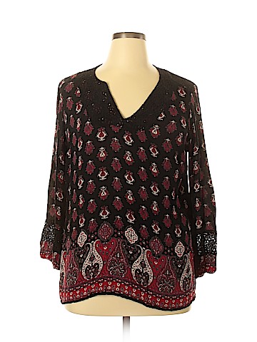 DressBarn 3/4 Sleeve Top (view 1)