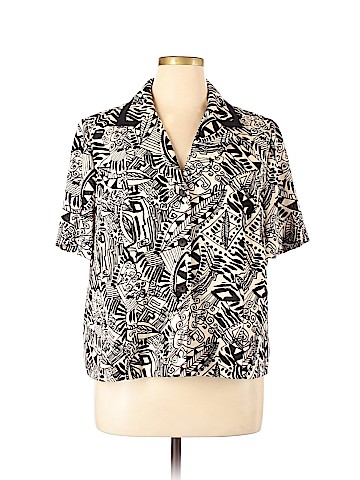 Assorted Brands Short Sleeve Button-Down Shirt (view 1)