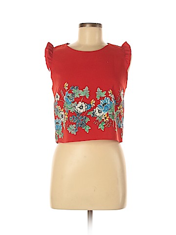 Zara Sleeveless Blouse (view 1)