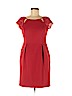Alex Evenings Red Cocktail Dress Size 6 (petite) - photo 1