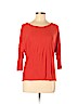 Vince. 100% Viscose Red 3/4 Sleeve Top Size M - photo 1
