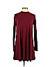 Aqua Burgundy Casual Dress Size S - photo 1