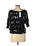 Lovestruck Black 3/4 Sleeve Top Size L - photo 2