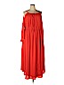 Lane Bryant 100% Polyester Red Casual Dress Size 22 - photo 1