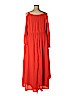 Lane Bryant 100% Polyester Red Casual Dress Size 22 - photo 2