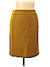 J.Crew 100% Wool Yellow Wool Skirt Size 14 - photo 1