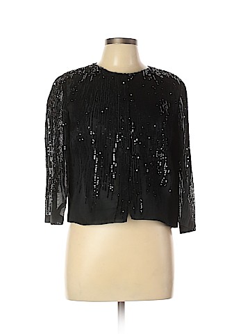 Les Copains 3/4 Sleeve Silk Top (view 1)