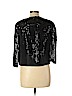 Les Copains 100% Silk Black 3/4 Sleeve Silk Top Size EU 44 / US 14 - photo 2