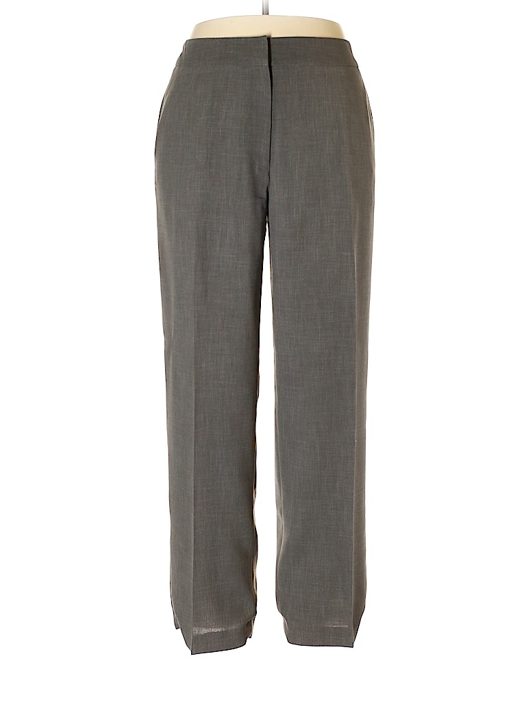 INC International Concepts 100% Polyester Gray Dress Pants Size 14 - photo 1