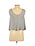 Free People 100% Rayon Gray Sleeveless Top Size S - photo 2