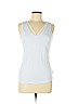 John Eshaya 100% Rayon White Sleeveless Top Size S (petite) - photo 1